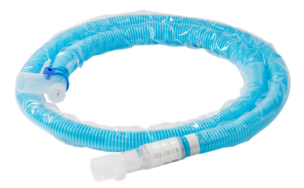 Single Limb Heated Breathing Circuit for High Flow Therapy