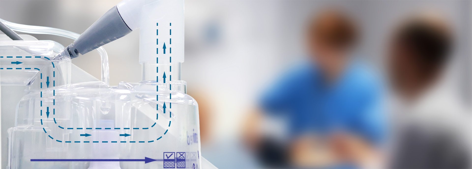 Unidirectional Gas Flow Design